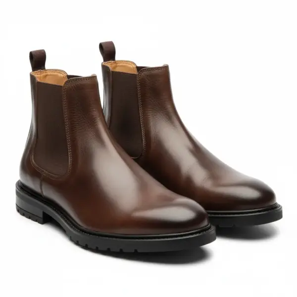 Bota Chelsea Couro Premium