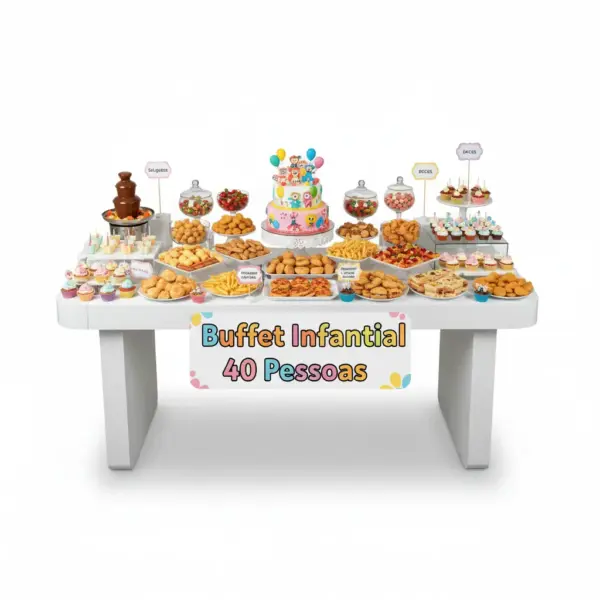 Buffet Infantil 40 Pessoas