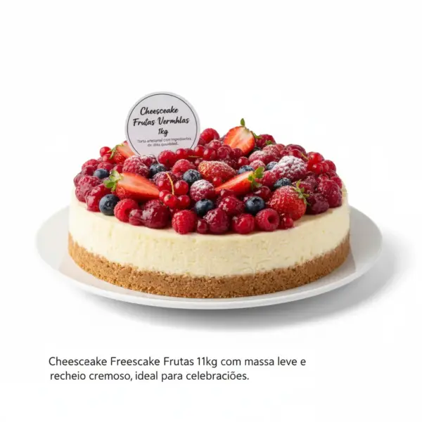 Cheesecake Frutas Vermelhas 1kg
