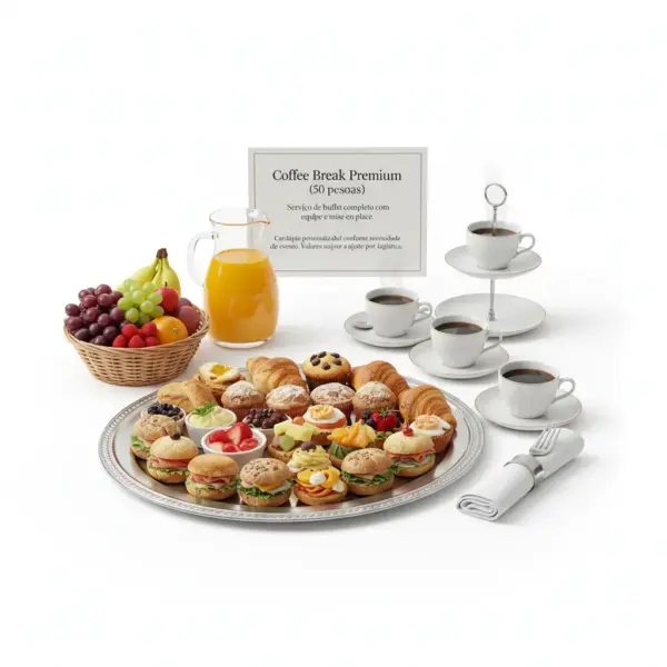 Coffee Break Premium - 50 pessoas