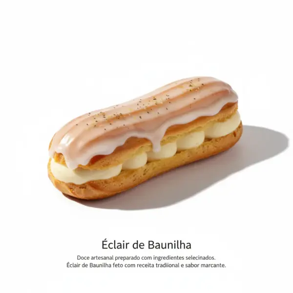 Éclair de Baunilha
