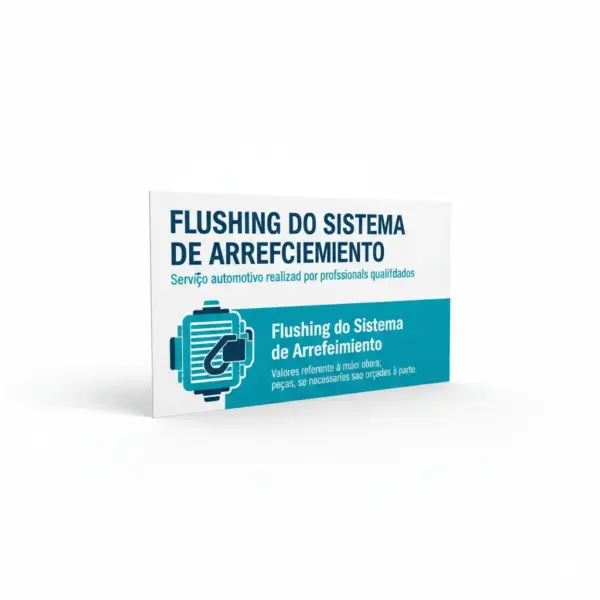 Flushing do Sistema de Arrefecimento