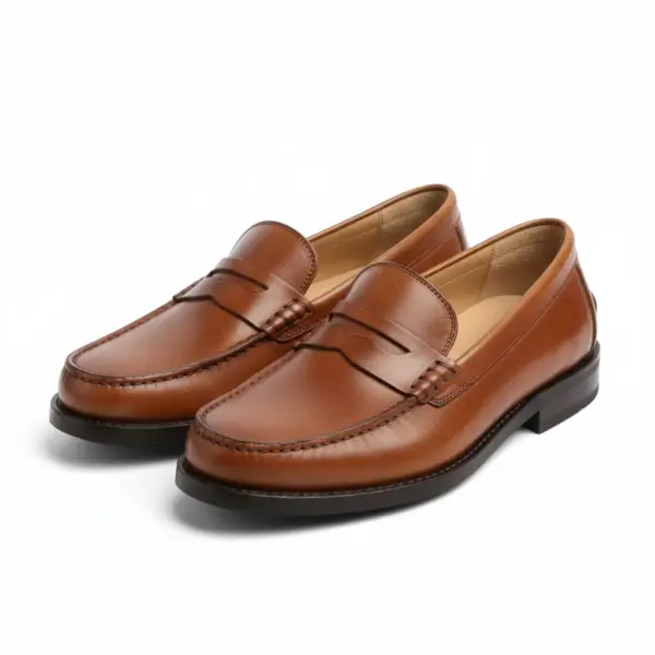 Loafer Penny Couro