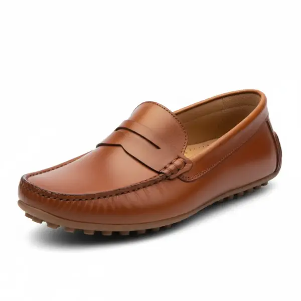 Mocassim Driver Couro