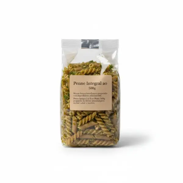 Penne Integral ao Pesto 500g