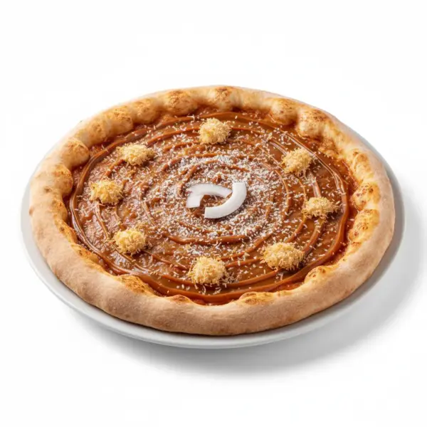 Pizza Doce de Leite com Coco 35cm