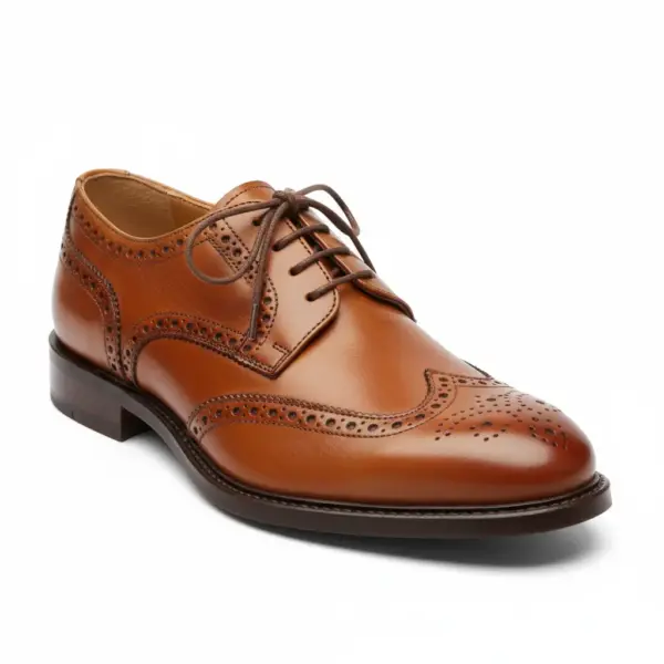 Sapato Brogue Wingtip