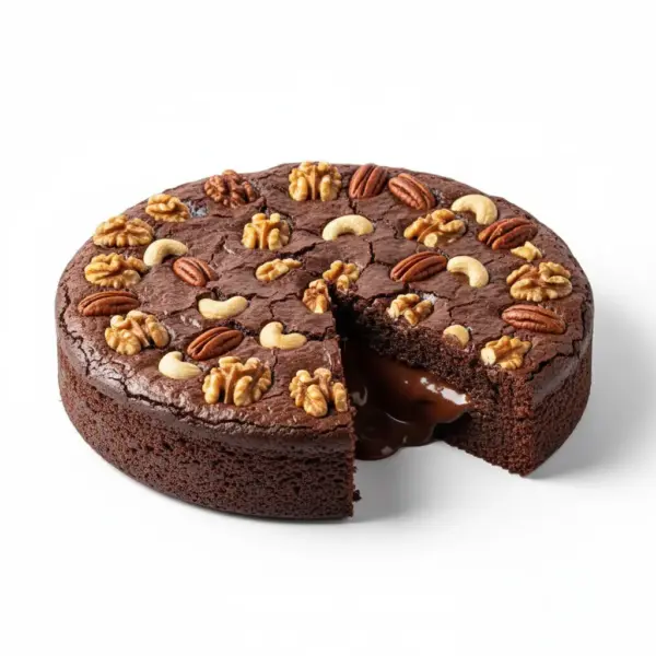 Torta Brownie com Nuts 1kg