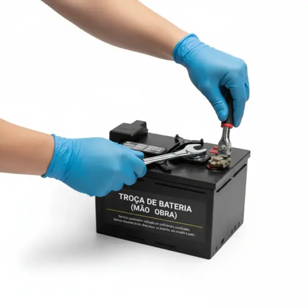 Troca de Bateria - mão de obra